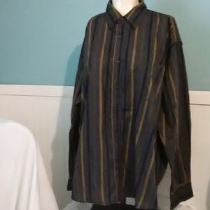 SALE Mens Sassoon Button Down Shirt. Size 2XL